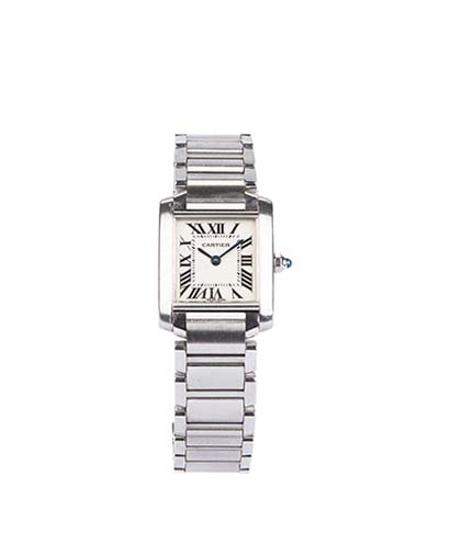 Cartier Tank Francaise Small Ladies Watch, front view